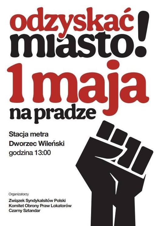 1 Maja na Pradze! - STOP GENTRYFIKACJI I WYZYSKOWI!